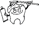 dental coloring book pages